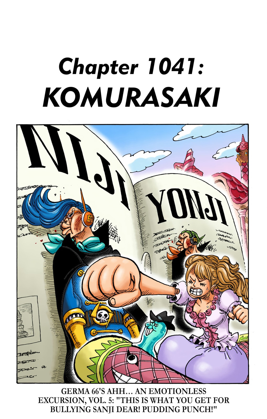 One Piece Digital Colored Chapter 1041 image 01